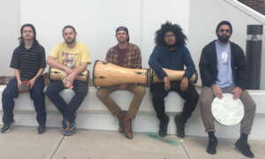 Photograph of Batamba Collective in 2017.