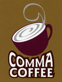 Comma Coffee logo