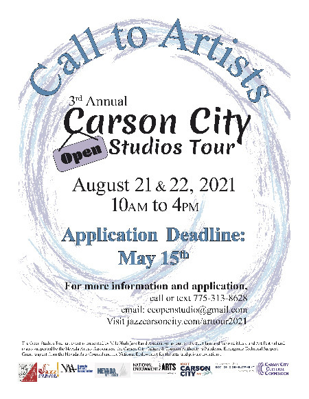 Snapshot of 'call to artists' flyer