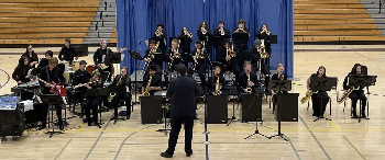 Photograph of CHS Jazz Band